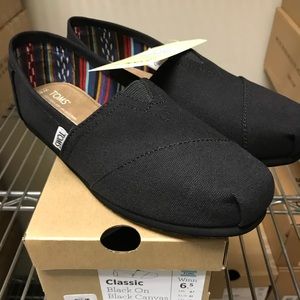 Brand New Women’s Toms Black/Black